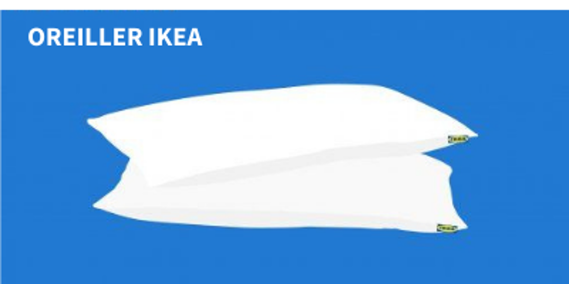 Oreiller ikea