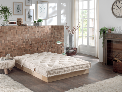 matelas vert bio laine