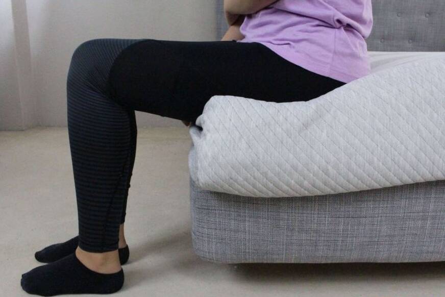 le matelas leesa enfoncement