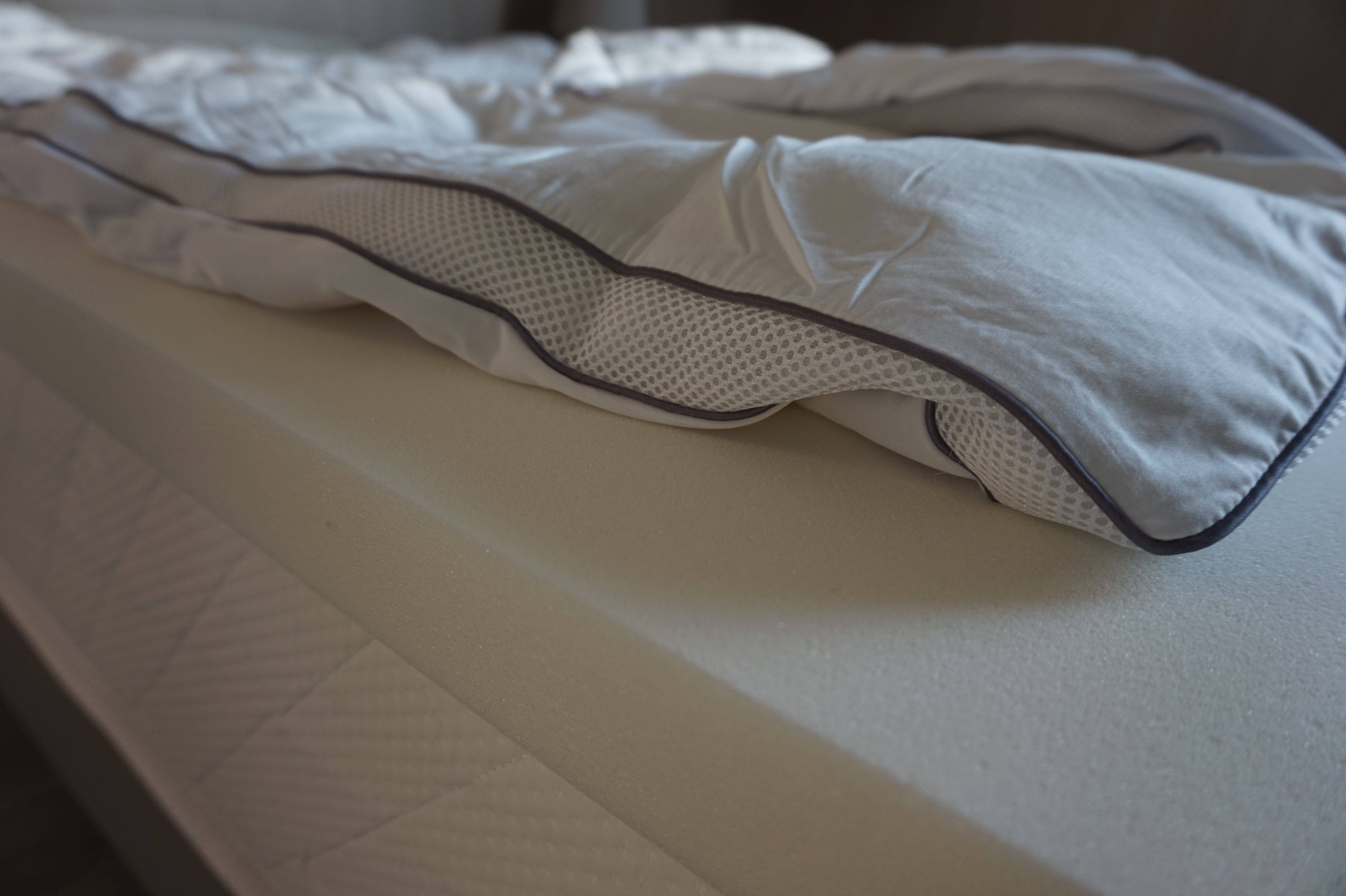 surmatelas duo de mello avec housse