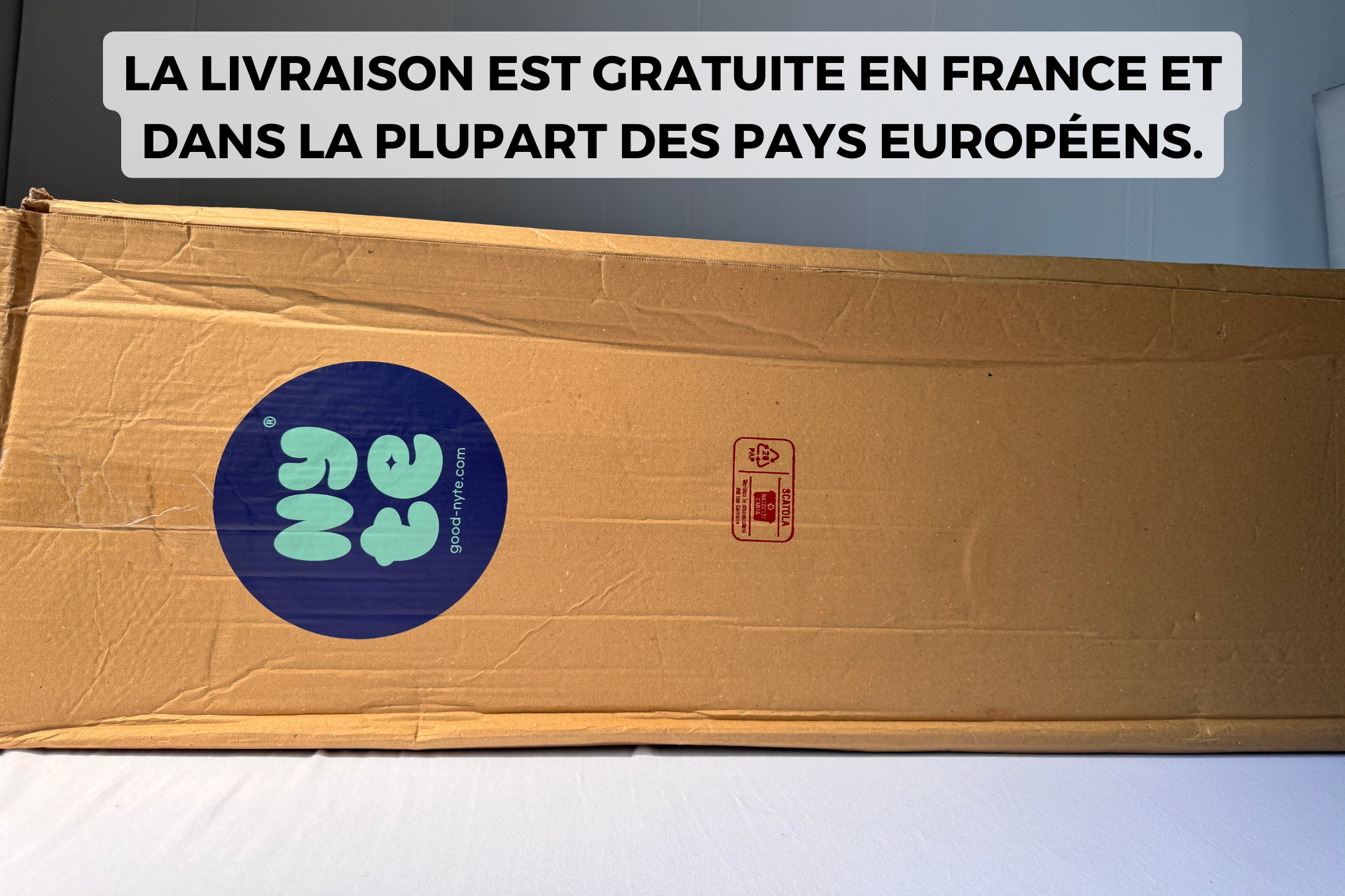 nyte surmatelas cosy max livraison