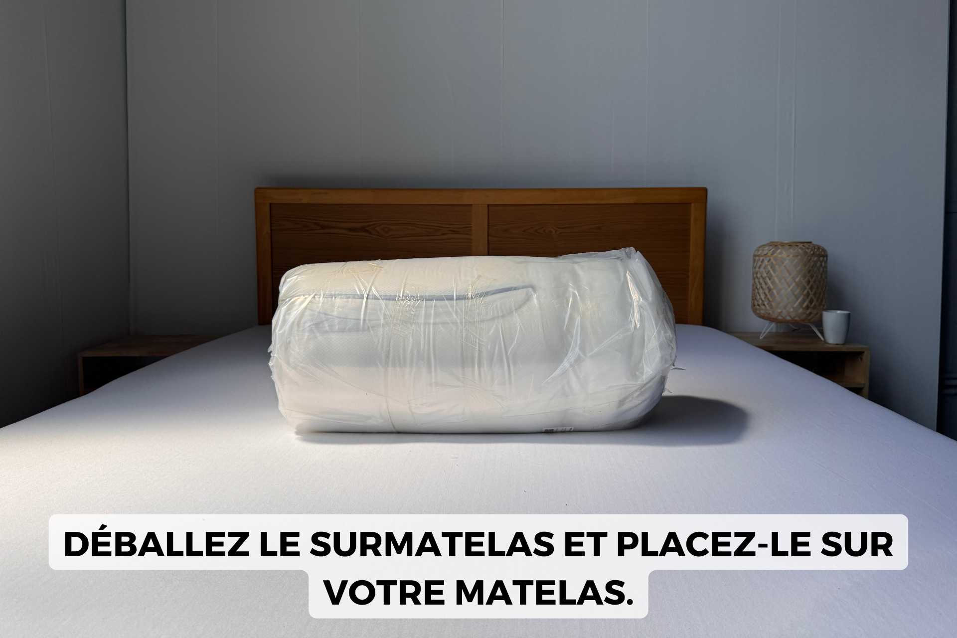 surmatelas nyte tonic déballer