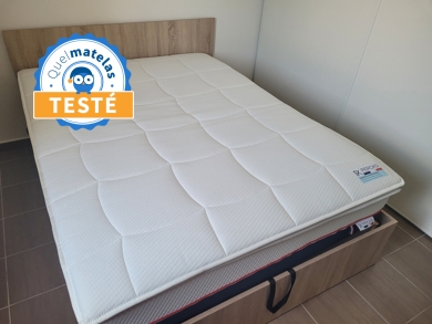 surmatelas reversible percko