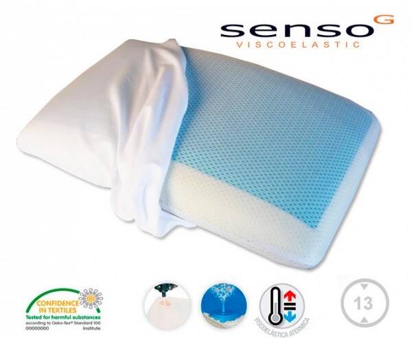 oreiller SensoG en viscogel