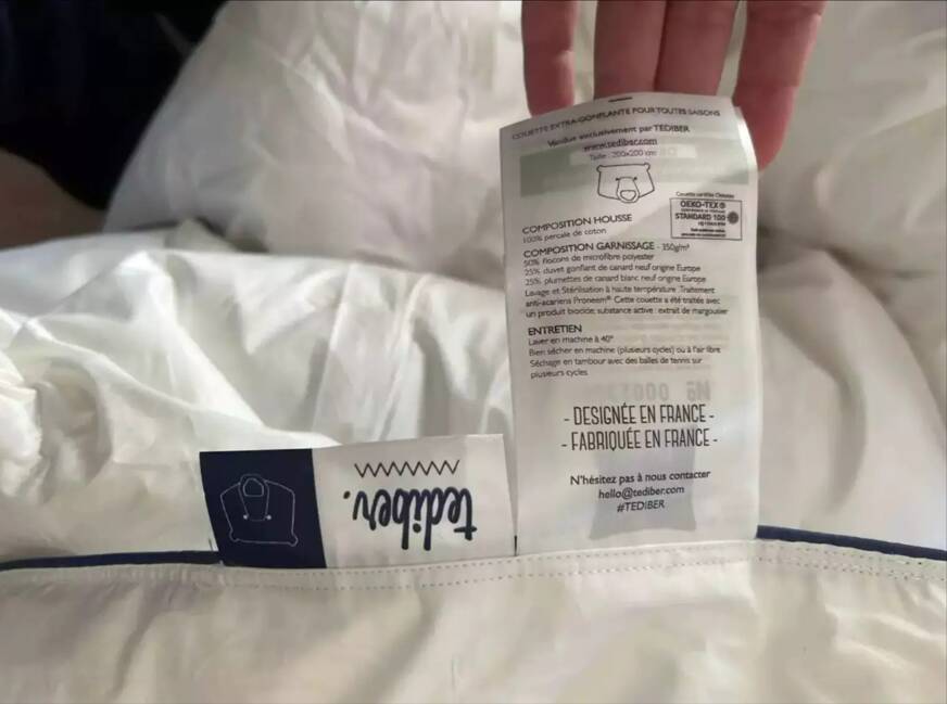 couette tediber ou emma prix