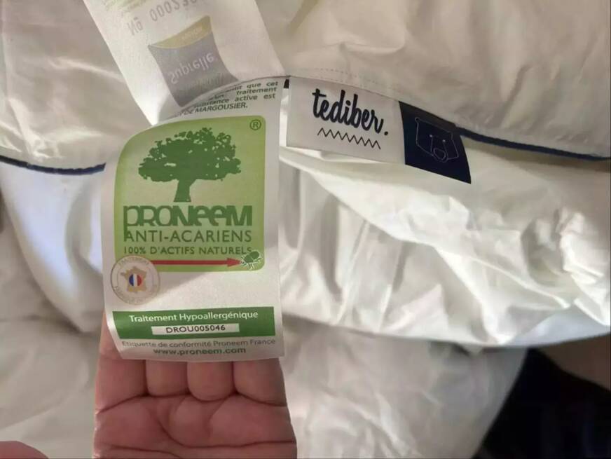 couette tediber certifications et labels écologiques