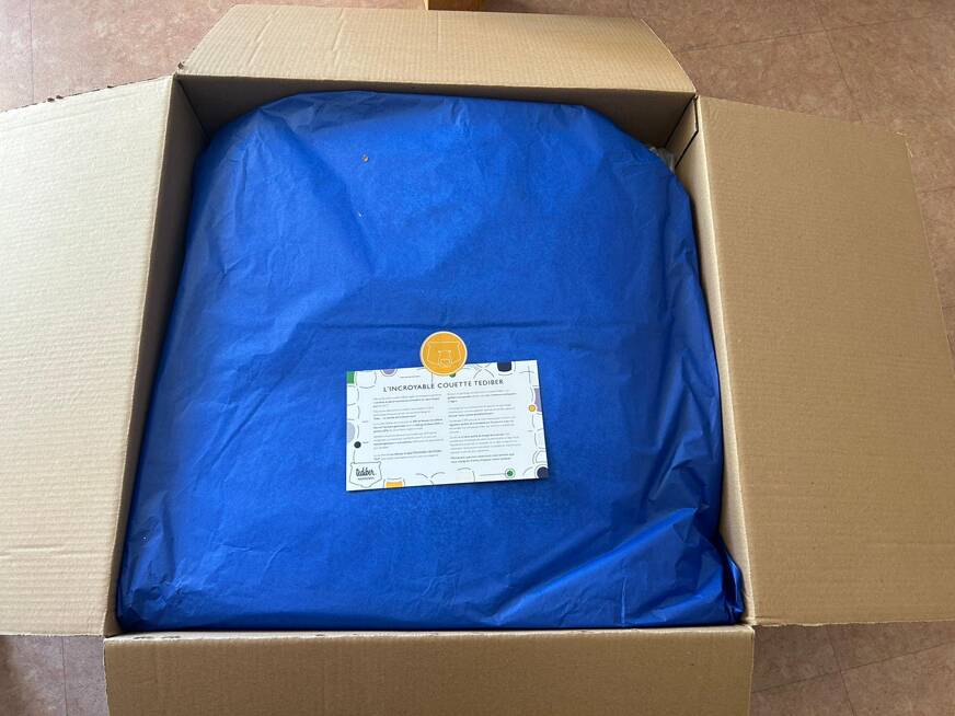 tediber livraison couette