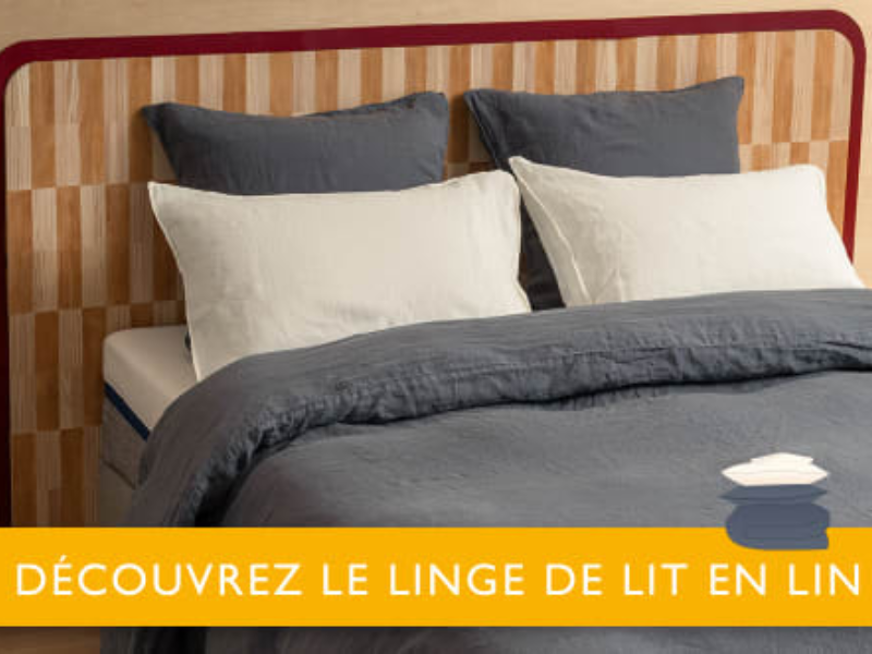 drap en lin Tediber