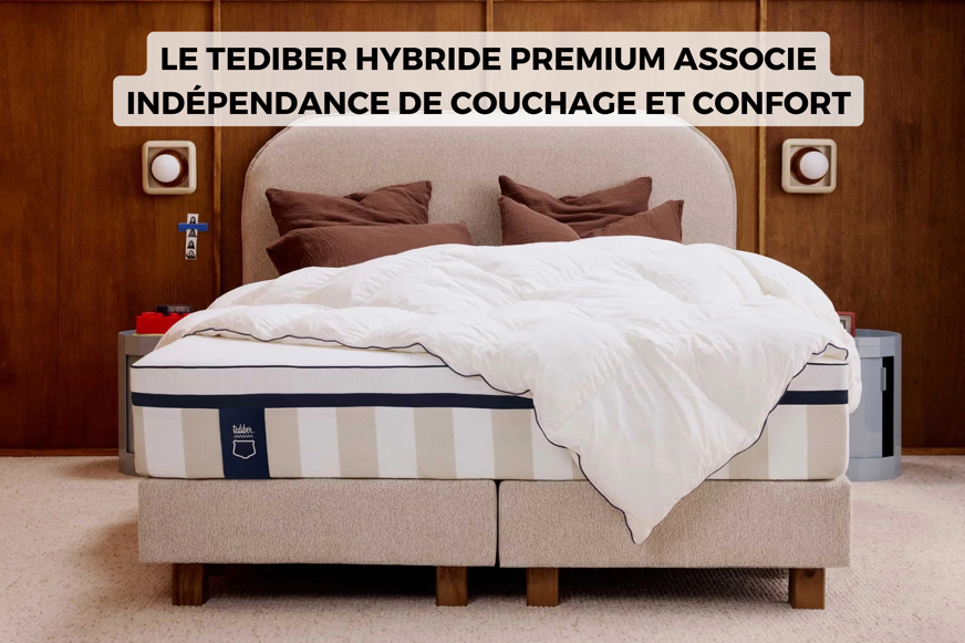 Tediber hybride matelas