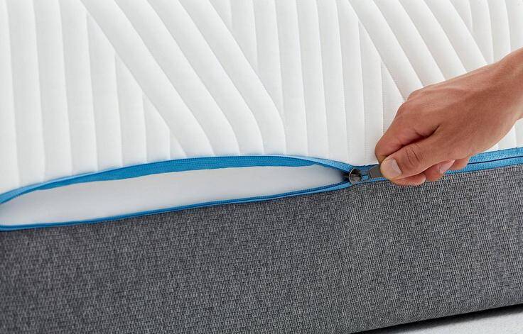 matelas tempur cloud housse