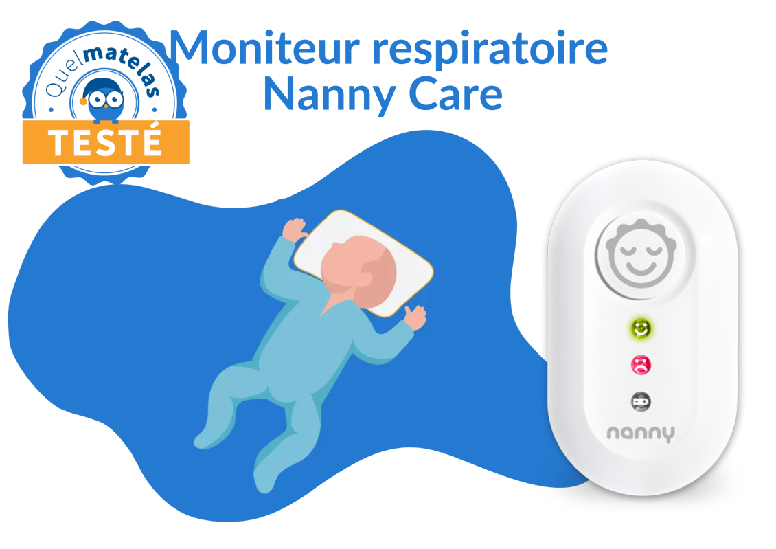Moniteur NANNY Surveille la respiration bébé 