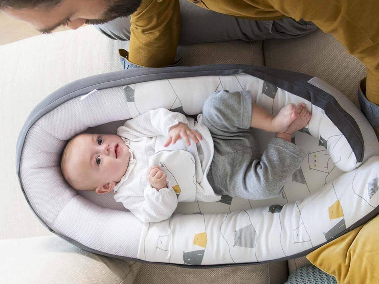 Housse Réducteur De Lit Bébé Coton Double Gaze - Made In France Vert Clair Ou Jaune Moutarde