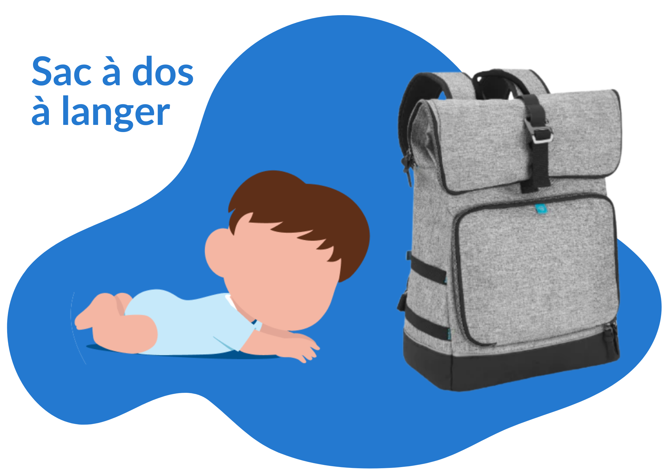 Sac à dos à langer