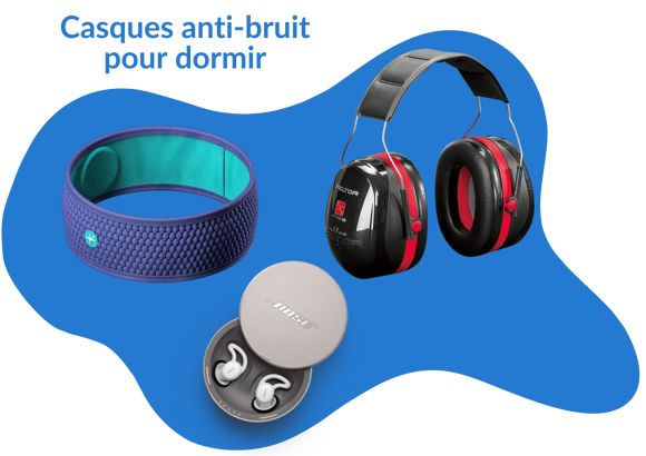 Casques anti-bruit sommeil