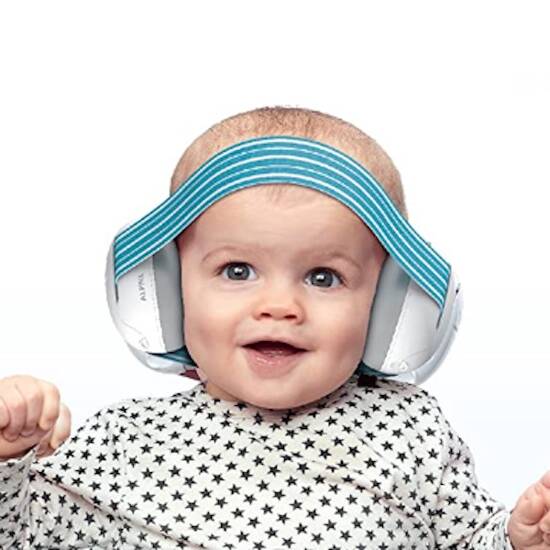 Casque Anti bruit bébé,protection auditive pour bébé Cache-oreilles Enfant  protection auditive bébé Casque Pliable Réglable Confortable protection
