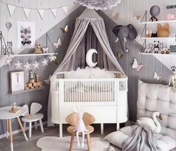 ciel de lit berceau bebe
