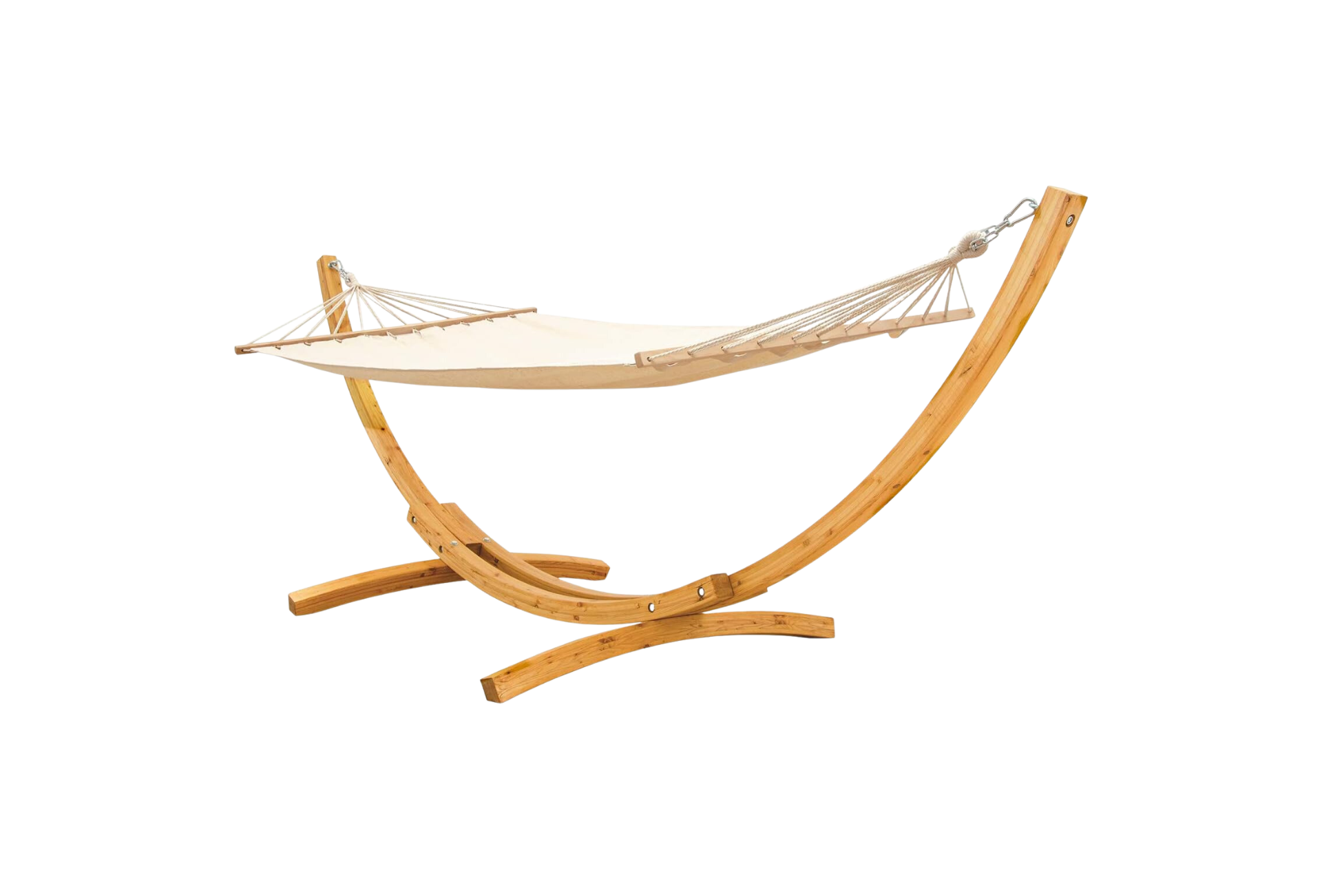 hamac sur pied bois coton amanka