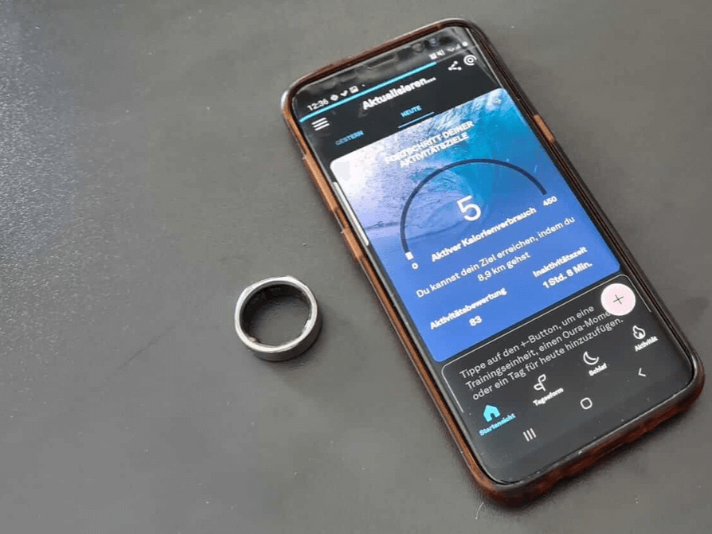 Bague Connectée OURA 4 En Argent, Taille 10 – Smart Ring Nouvelle Génération