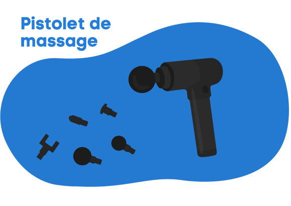 Pistolet de massage