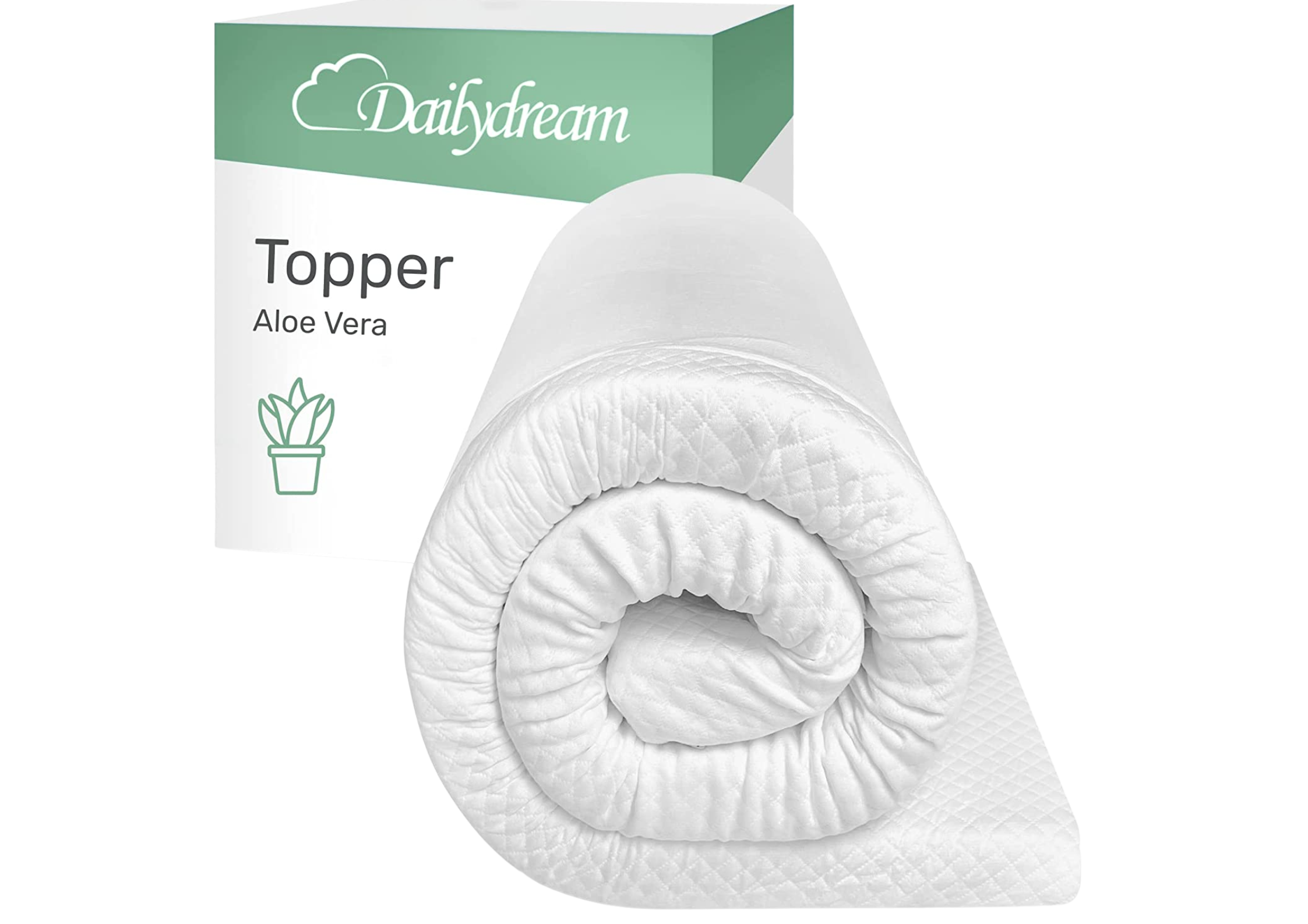 surmatelas aloe vera dailydream