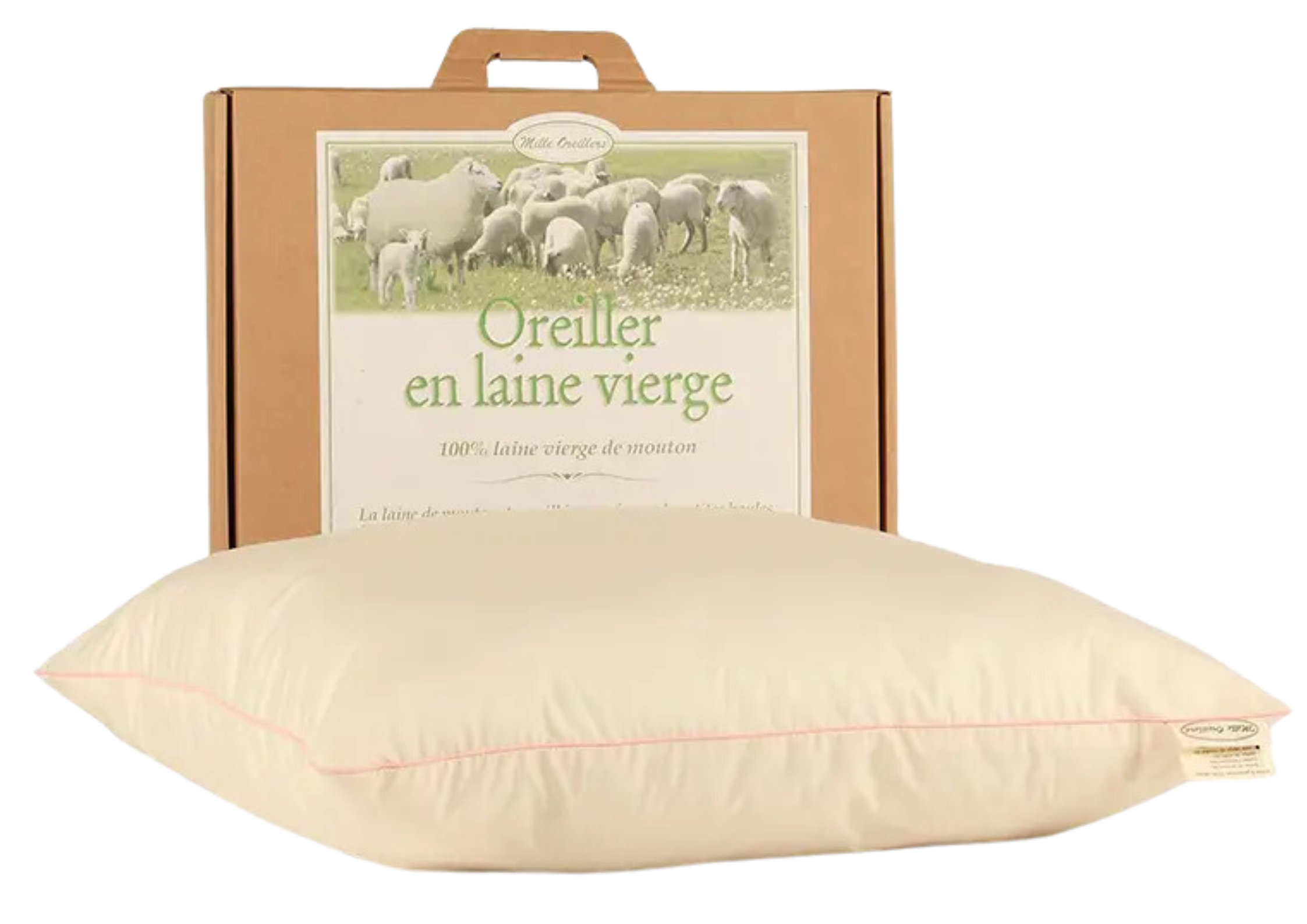 mille oreillers laine vierge