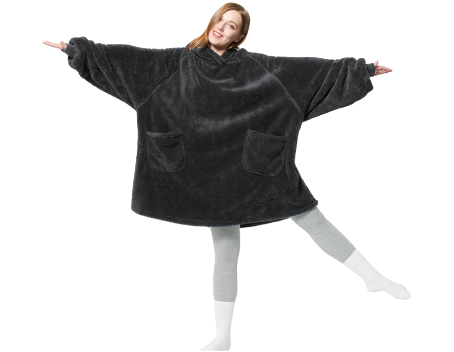 Sweat plaid à Capuche Bedsure