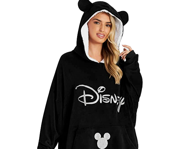 Sweat plaid à Capuche Disney