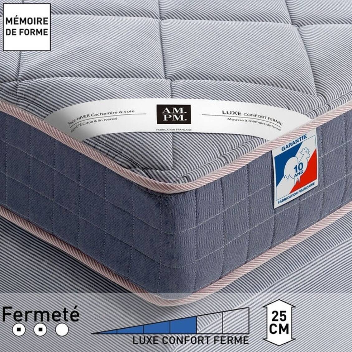 matelas mousse mémoire de forme